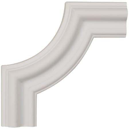 Ekena Millwork 6"W x 6"H x 3/4"P Seville Panel Moulding Corner (matches moulding PML01X00SE) PML06X06SE-2
